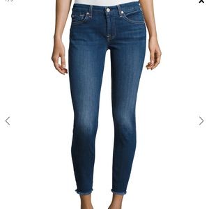 7 for All Mankind Qwenevere Ankle Skinny Jeans